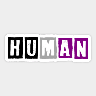 Asexual Human Sticker